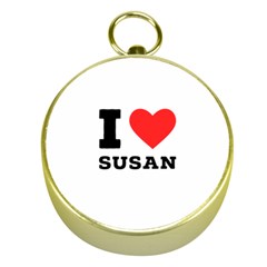 I Love Susan Gold Compasses by ilovewhateva