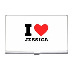 I Love Jessica Business Card Holder by ilovewhateva