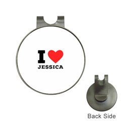 I Love Jessica Hat Clips With Golf Markers by ilovewhateva