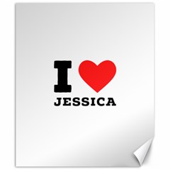 I Love Jessica Canvas 20  X 24  by ilovewhateva