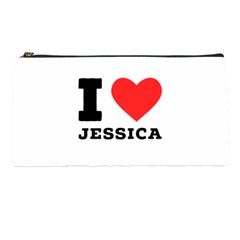 I Love Jessica Pencil Case by ilovewhateva