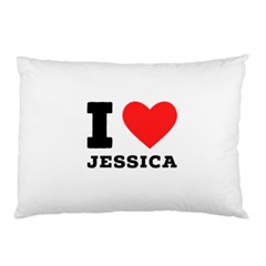 I Love Jessica Pillow Case (two Sides) by ilovewhateva