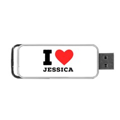 I Love Jessica Portable Usb Flash (two Sides) by ilovewhateva