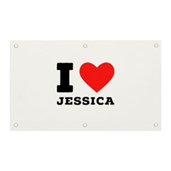 I Love Jessica Banner And Sign 5  X 3  by ilovewhateva