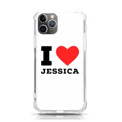 I Love Jessica Iphone 11 Pro 5 8 Inch Tpu Uv Print Case by ilovewhateva