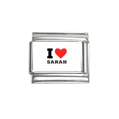 I Love Sarah Italian Charm (9mm) by ilovewhateva