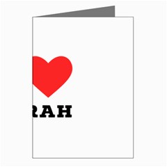 I Love Sarah Greeting Cards (pkg Of 8) by ilovewhateva