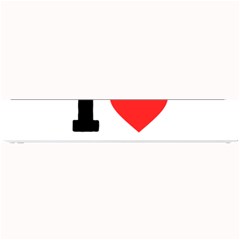 I Love Sarah Small Bar Mat by ilovewhateva