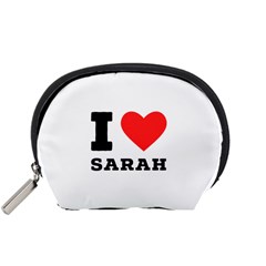 I Love Sarah Accessory Pouch (small)