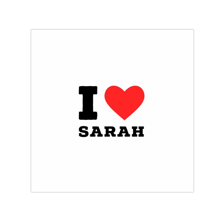 I love sarah Square Satin Scarf (30  x 30 )