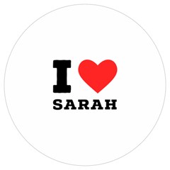 I Love Sarah Round Trivet by ilovewhateva