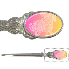 Unicorm Orange And Pink Letter Opener by lifestyleshopee