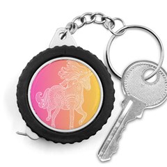 Unicorm Orange And Pink Measuring Tape