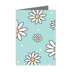 Art Floral Pattern Design Wallpaper Background Mini Greeting Card