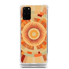 Ai Generated Retro Geometric Pattern Decor Pattern Samsung Galaxy S20plus 6 7 Inch Tpu Uv Case by Ravend