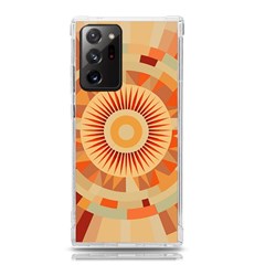 Ai Generated Retro Geometric Pattern Decor Pattern Samsung Galaxy Note 20 Ultra Tpu Uv Case by Ravend