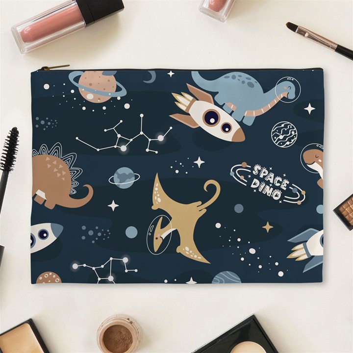 Space Theme Art Pattern Design Wallpaper Cosmetic Bag (XL)