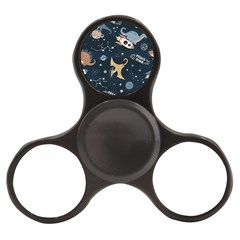 Space Theme Art Pattern Design Wallpaper Finger Spinner by Ravend