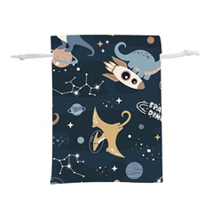 Space Theme Art Pattern Design Wallpaper Lightweight Drawstring Pouch (m)