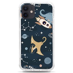 Space Theme Art Pattern Design Wallpaper Iphone 12 Mini Tpu Uv Print Case	 by Ravend