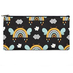 Art Pattern Design Floral Wallpaper Background Pencil Case by Ravend