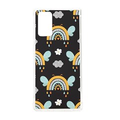 Art Pattern Design Floral Wallpaper Background Samsung Galaxy Note 20 Tpu Uv Case by Ravend