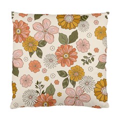 Flower Petals Plants Floral Print Pattern Design Standard Cushion Case (two Sides) by Ravend