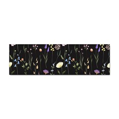 Flowers Floral Pattern Floral Print Background Sticker Bumper (100 Pack) by Ravend