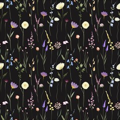 Flowers Floral Pattern Floral Print Background Play Mat (rectangle) by Ravend