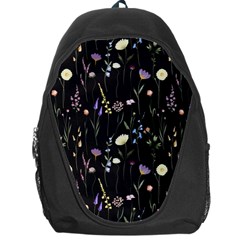 Flowers Floral Pattern Floral Print Background Backpack Bag by Ravend