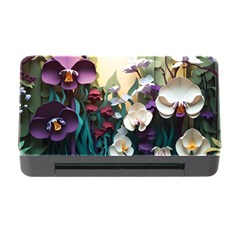 Ai Generated Flower Orchids Bloom Flora Nature Memory Card Reader With Cf by Ravend