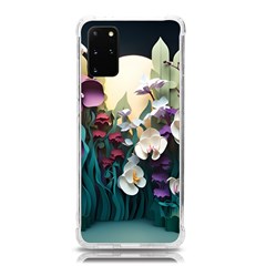 Ai Generated Flower Orchids Bloom Flora Nature Samsung Galaxy S20plus 6 7 Inch Tpu Uv Case by Ravend