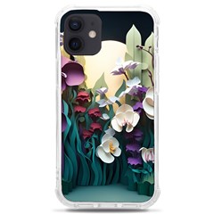 Ai Generated Flower Orchids Bloom Flora Nature Iphone 12 Mini Tpu Uv Print Case	 by Ravend