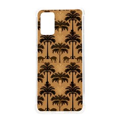 Ai Generated Camels Palm Trees Pattern Samsung Galaxy S20plus 6 7 Inch Tpu Uv Case by Ravend