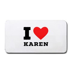 I Love Karen Medium Bar Mat