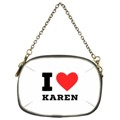 I Love Karen Chain Purse (two Sides) by ilovewhateva