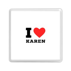 I Love Karen Memory Card Reader (square)