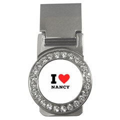 I Love Nancy Money Clips (cz)  by ilovewhateva