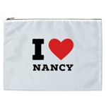 I love nancy Cosmetic Bag (XXL) Front