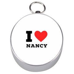 I Love Nancy Silver Compasses by ilovewhateva