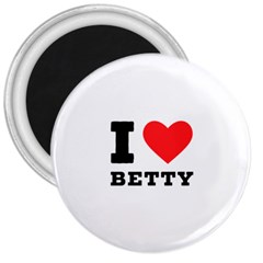 I Love Betty 3  Magnets by ilovewhateva