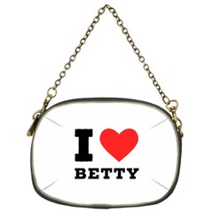 I Love Betty Chain Purse (one Side) by ilovewhateva