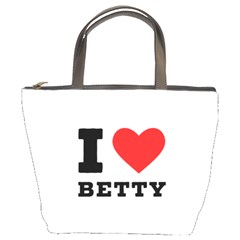 I Love Betty Bucket Bag by ilovewhateva