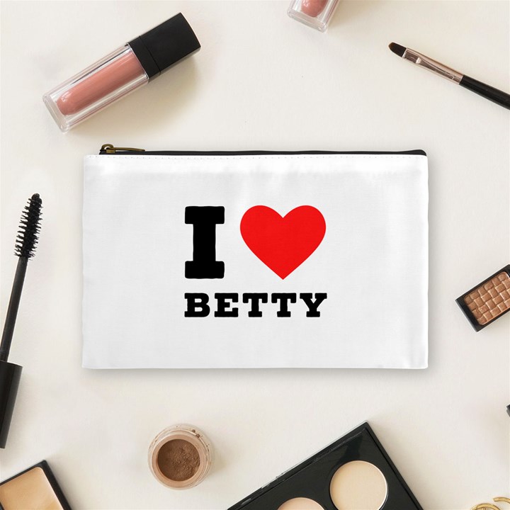 I love betty Cosmetic Bag (Medium)