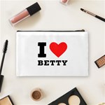 I love betty Cosmetic Bag (Medium) Back