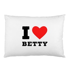 I Love Betty Pillow Case (two Sides) by ilovewhateva