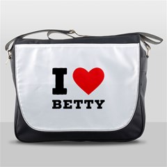 I Love Betty Messenger Bag by ilovewhateva