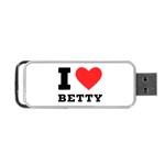 I love betty Portable USB Flash (One Side) Front