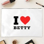 I love betty Cosmetic Bag (XXL) Back