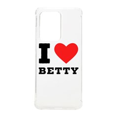 I Love Betty Samsung Galaxy S20 Ultra 6 9 Inch Tpu Uv Case by ilovewhateva